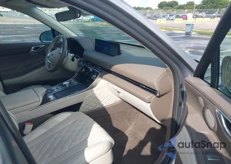 2024 Genesis Gv80 3.5T Awd из США, поврежденный, VIN KMUHCESCXRU192366